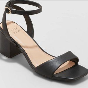 A New Day™ Sonora square toe block heels  NWT!